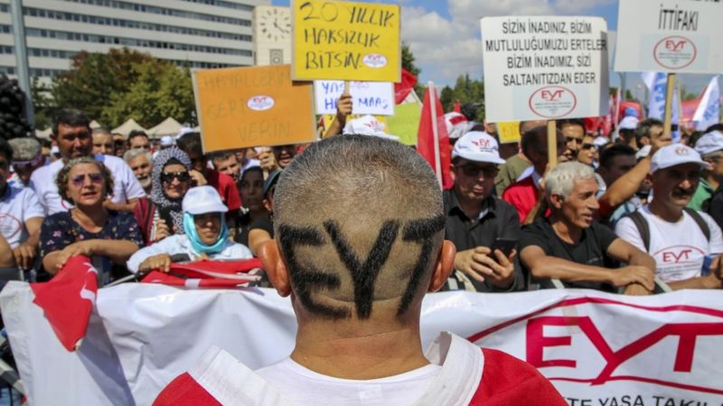 EYT'lilerden seçimlerde oy vaadi