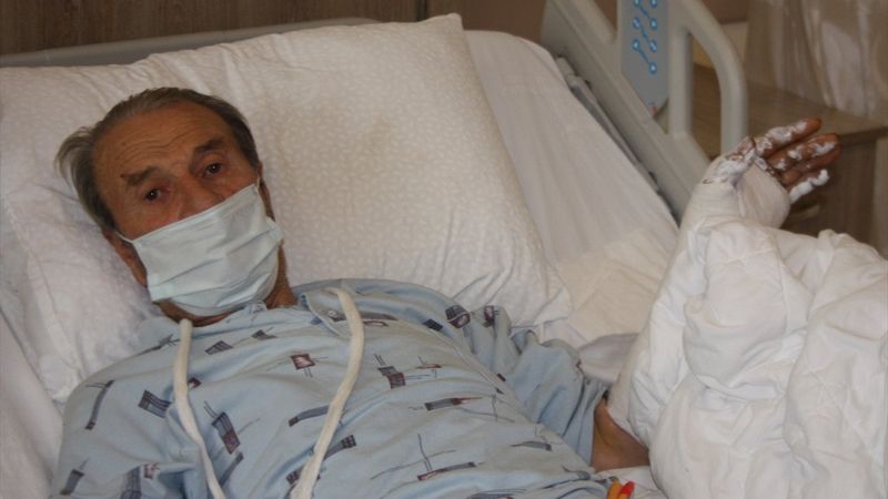 Edirne'de ormanda domuzun saldırdığı yaşlı adam yaralandı