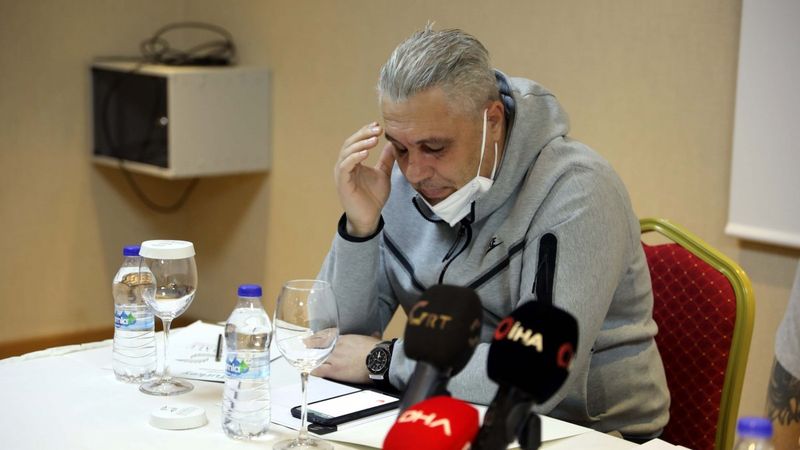 Teknik direktör Sumudica'dan Gaziantep FK'ye gözyaşlarıyla veda