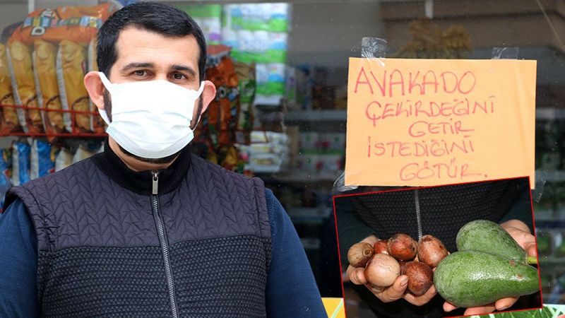 Alanya’da avokado çekirdeği ile alışveriş