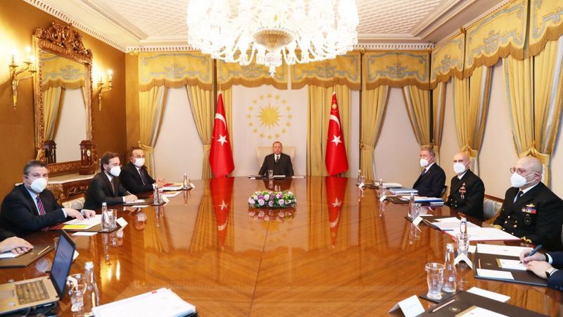 Cumhurbaşkanı Erdoğan, Dış Politika Değerlendirme Toplantısı'na başkanlık etti