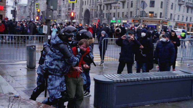 Rusya’da Navalnıy protestolarına katılanlar gözaltına alınacak