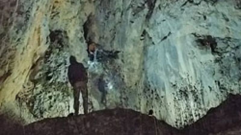 Çorum'da çoban, 40 metrelik uçurumdan düşerek can verdi