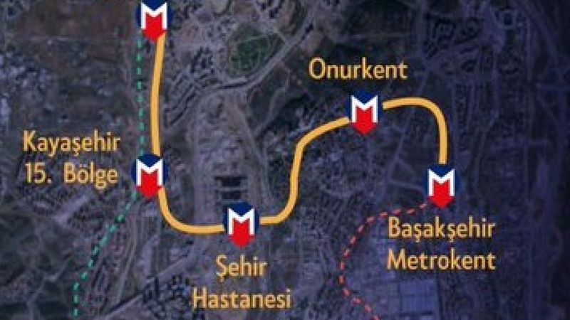 Başakşehir - Kayaşehir metro hattında fiziki gerçekleşme yüzde 36'ya çıktı