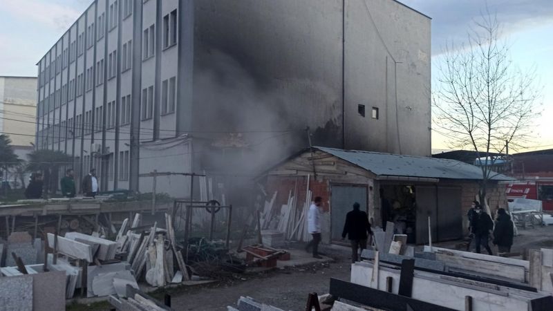Samsun'da tekstil fabrikasında 2,5 ay arayla ikinci yangın