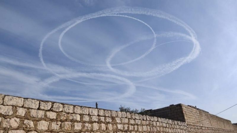 Rus uçakları, İdlib’in kuzeyini bombaladı