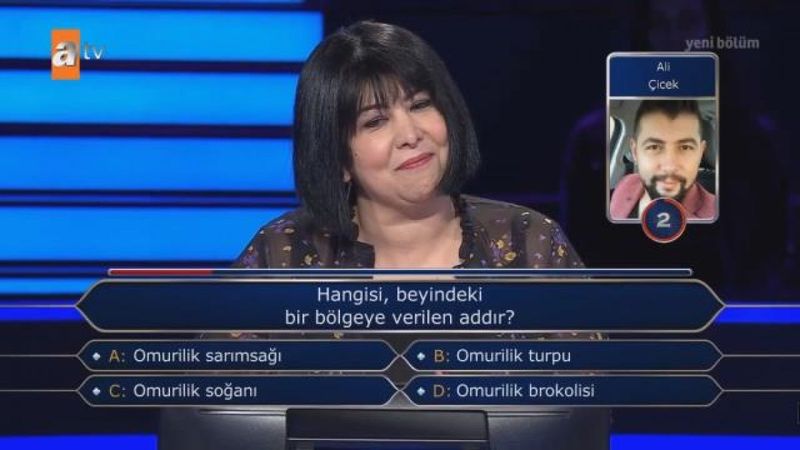 Kim Milyoner Olmak İster'de doktorun yanıtı dalga konusu oldu
