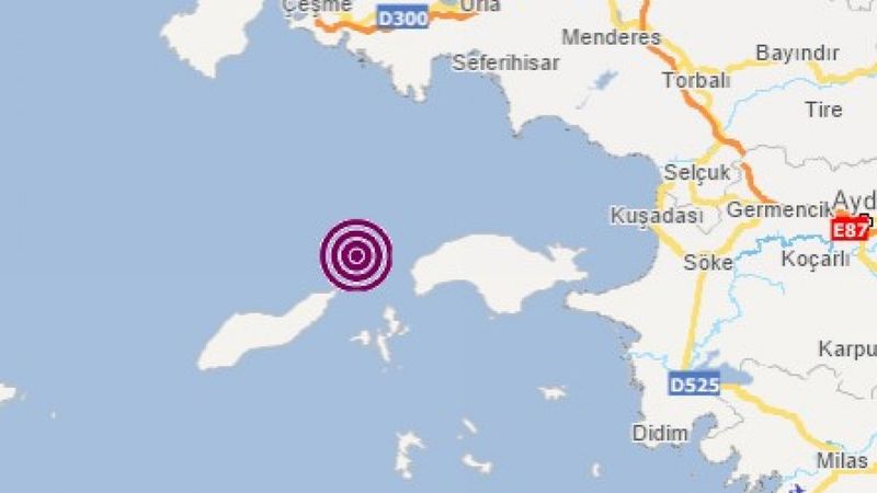 İzmir’de 4.4 büyüklüğünde deprem