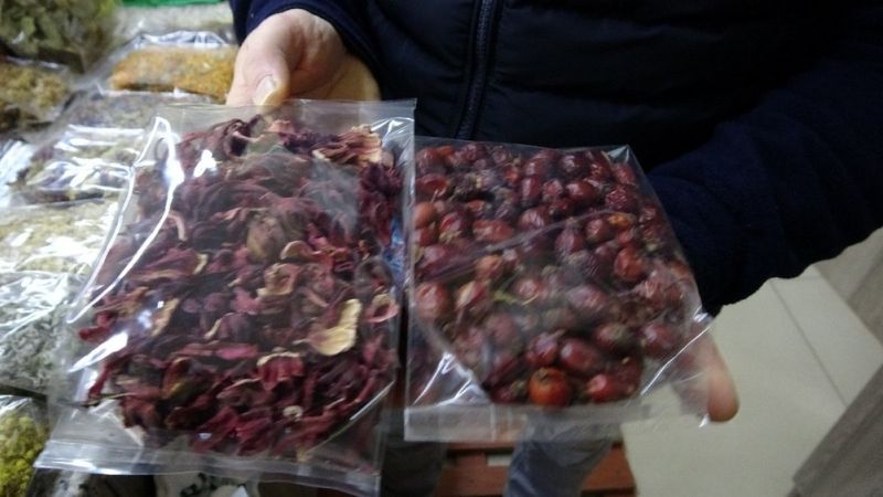 Kış gelince vatandaşlar aktarlara yöneldi