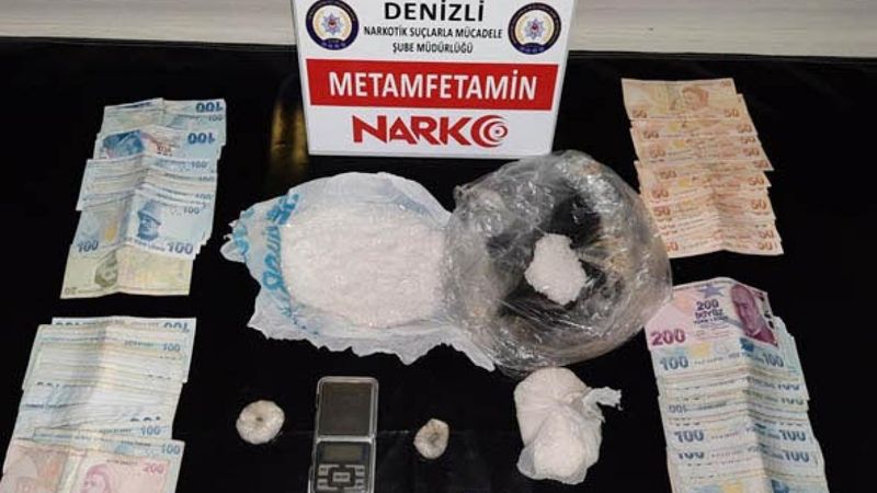 Denizli'de uyuşturucu operasyonunda 9 tutuklama