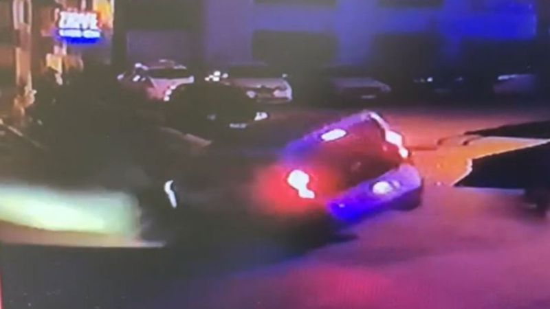 Elazığ’da ilginç kaza kamerada