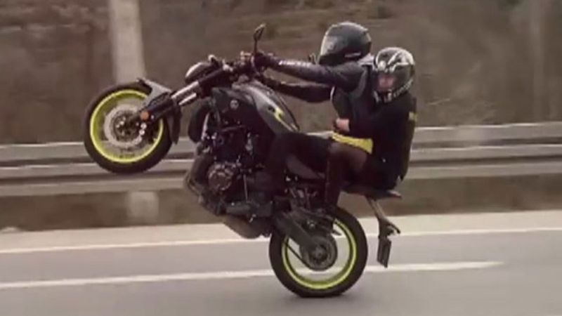 Bursa’da tek tekerli magandaya ceza