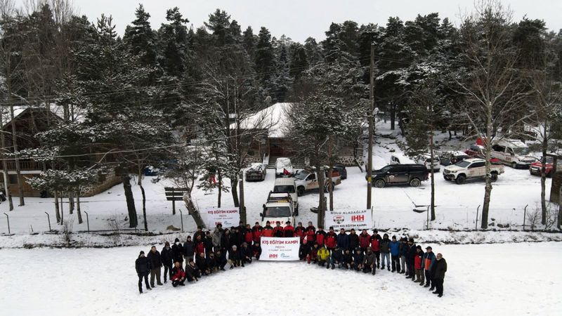 İHH, medya mensuplarını kış eğitiminde buluşturdu