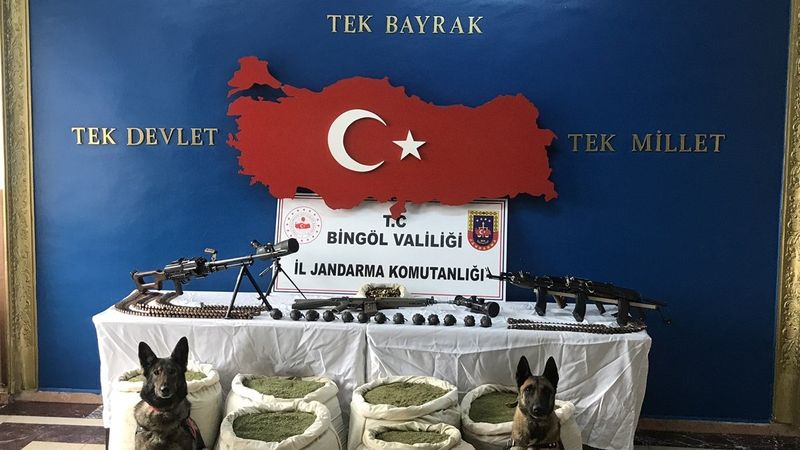 Bingöl'deki 'Eren-4 Operasyonu'nda 150 kilo esrar ele geçirildi
