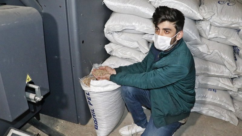 Mardin'de 1.400 yıllık otelde, ekonomik ve dumansız bir yakıt sistemi