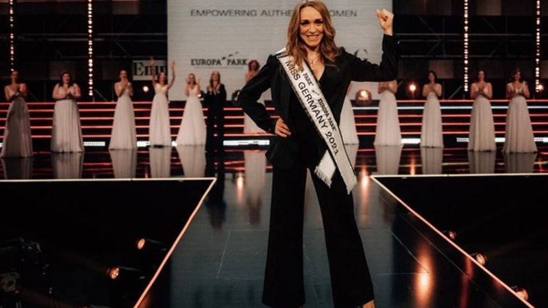 Almanya güzeli 2 çocuk annesi seçildi