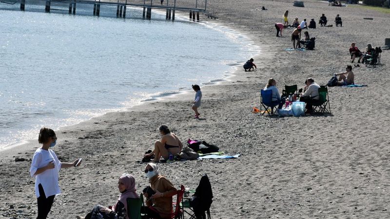 Marmaris'e bahar erken geldi