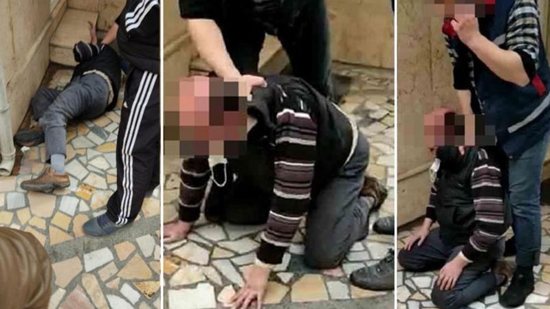 Bursa'da tacizciyi dövüp polise teslim ettiler