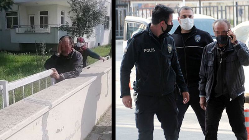 Antalya'da tacizciye mahalleliden dayak