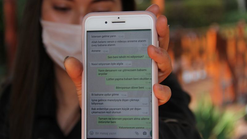 Mersin'de şantaj yapan eski sevgilisinin cezalandırılmasını istiyor