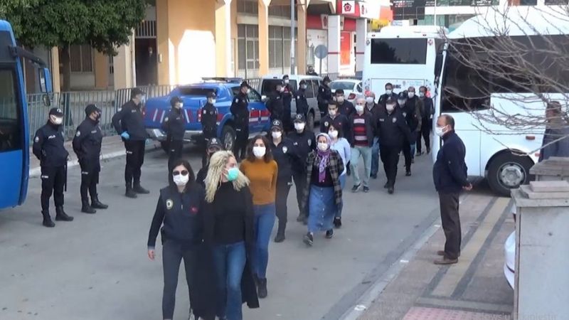 Mersin'deki PKK/KCK operasyonunda 4 tutuklama