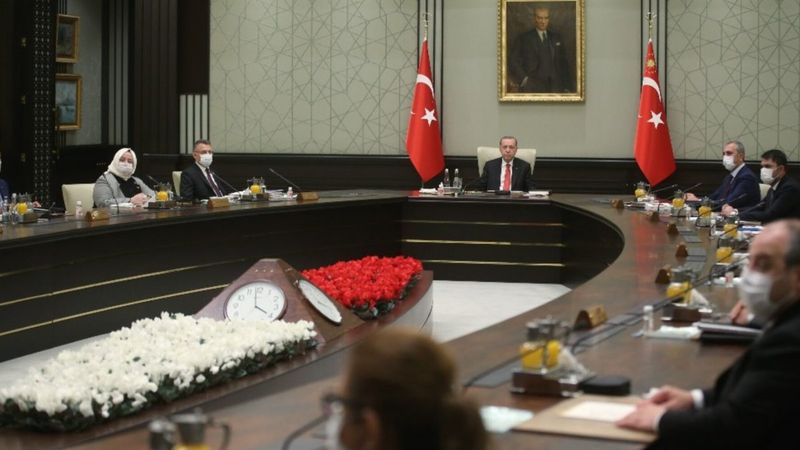 Kabine, koronavirüs gündemiyle toplandı