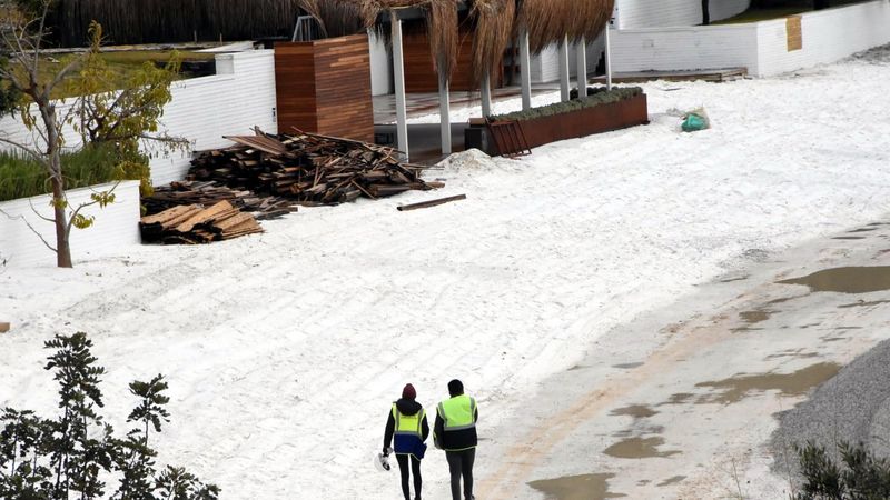 Bodrum plajlarında 'kuvars tozu' tehdidi