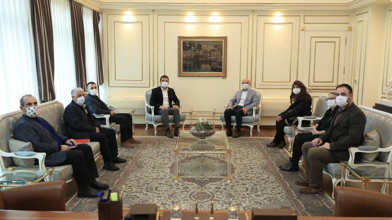 Ekrem İmamoğlu, HDP heyetini ağırladı