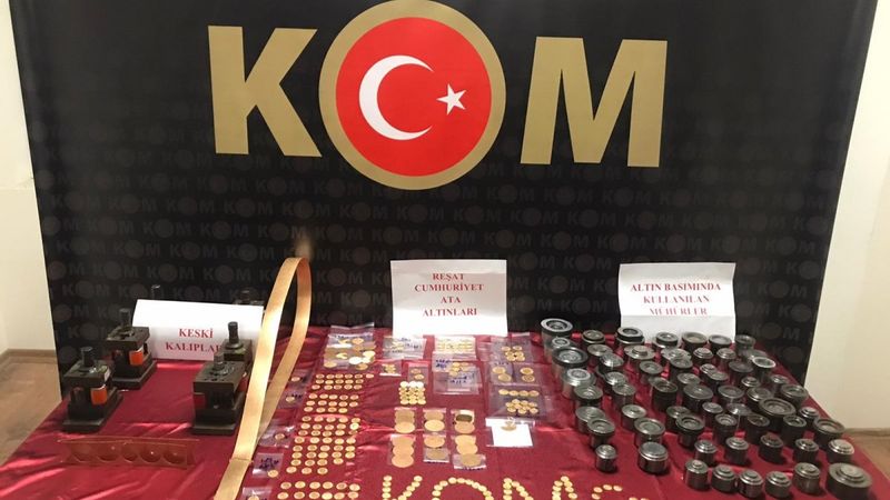 Kahramanmaraş'ta gerçek altına sahte mühür bastılar