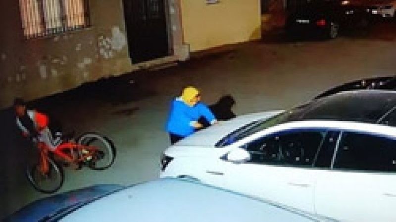 Konya’da 2 çocuk 25 arabaya zarar verdi