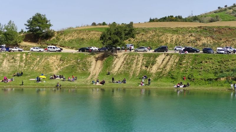 Adanalılar hafta sonu piknik alanlarına akın etti