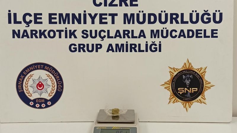 Şırnak'ta uyuşturucu operasyonu: 21 gözaltı
