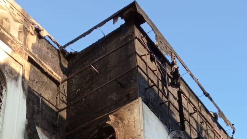 Adıyaman’ın Menzil köyünde yangın paniği