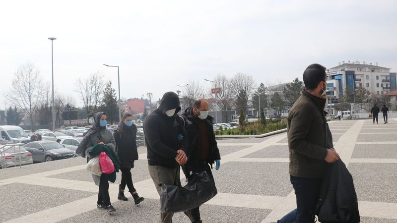 Bolu’da FETÖ şüphelisi 6 kişi adliyeye sevk edildi