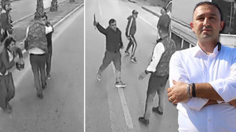 Antalya'da darbedilen kadını kurtaran şoföre bıçak çektiler