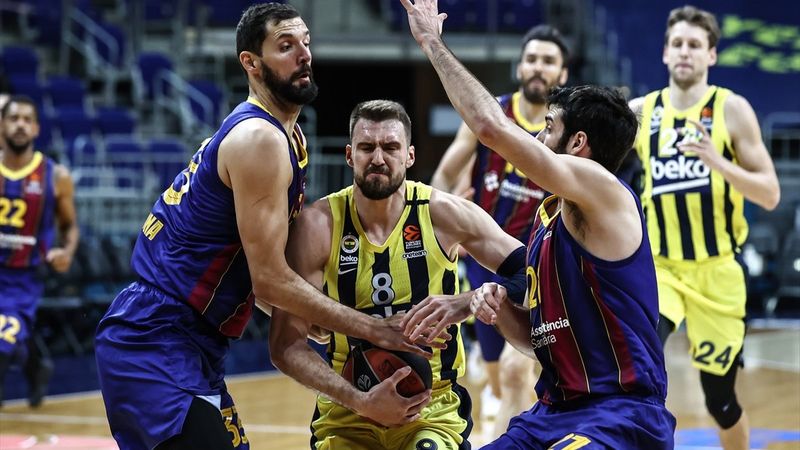 Fenerbahçe EuroLeague'de Barcelona'ya yenildi