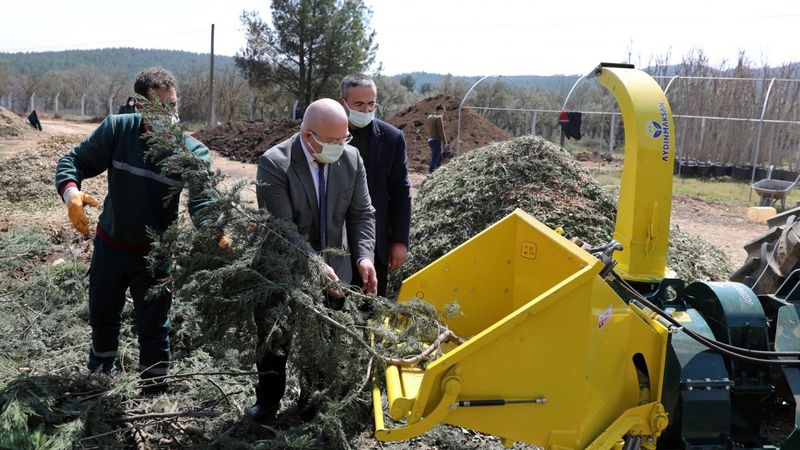 Çevresel atıklar gübreye dönüştürülüyor