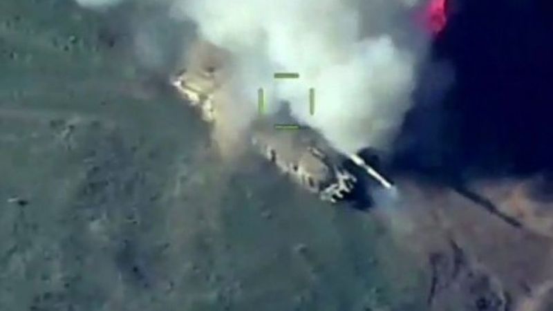 Türk SİHA’larının Dağlık Karabağ savaşında hedefleri vurma anları