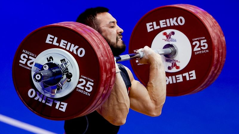 Milli halterci Daniyar İsmayilov Avrupa şampiyonu
