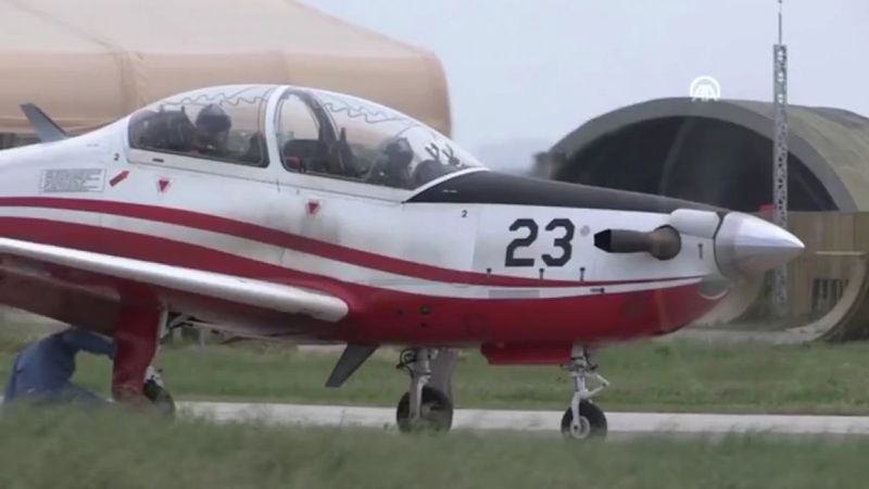 MSB: Foça'da düşen uçağın kaza kırıma uğradığı tespit edilmiştir