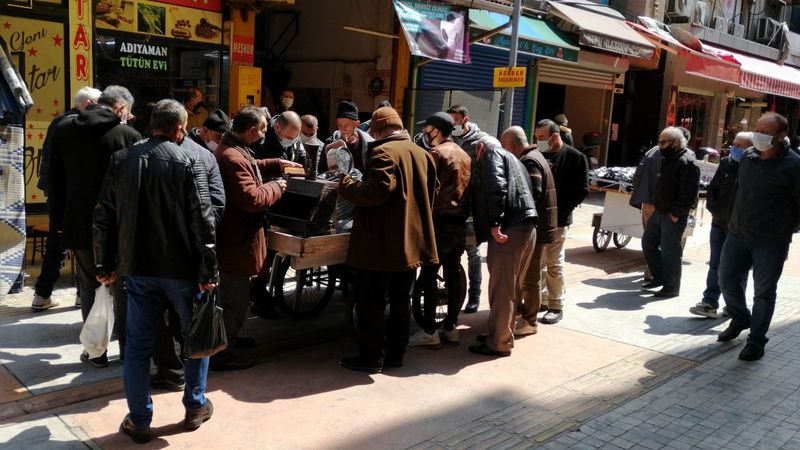 Samsun'da hurda arabasındaki yoğunluk cezayı da beraberinde getirdi