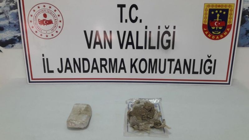 Van’da uyuşturucu operasyonu: 1 kilo 622 gram eroin ele geçirildi
