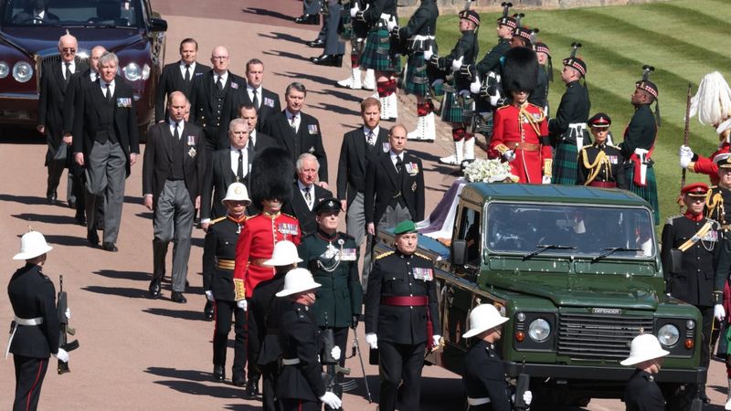 İngiltere’de Prens Philip’e veda