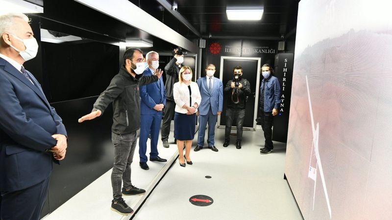 Cumhurbaşkanlığı İletişim Başkanlığı’nın Dijital Tırı Isparta’da