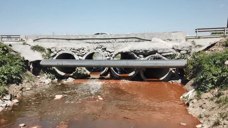 İstanbul’da turuncu dere görüntüsü korkuttu