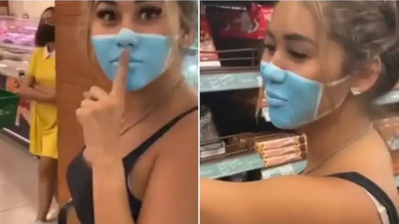 Bali'de yüzlerine maske resmi yapan fenomenlere ceza