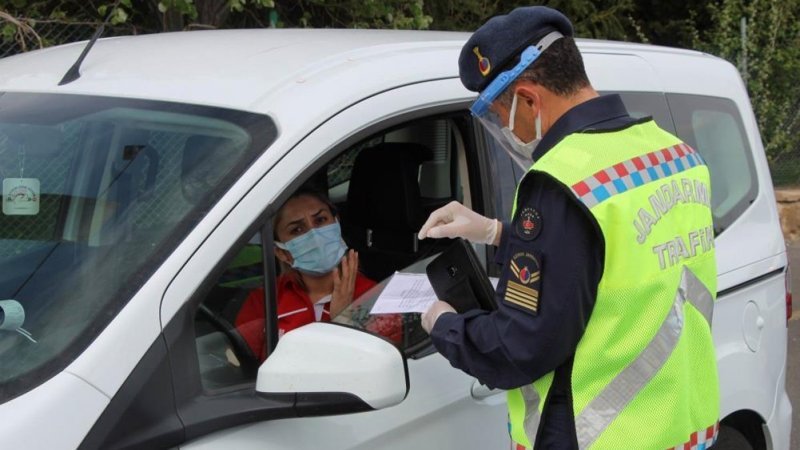 Nevşehir'de jandarmadan denetim