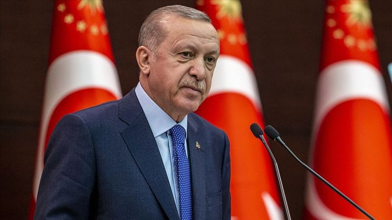 Cumhurbaşkanı Erdoğan'dan şehit ailelerine taziye mesajı