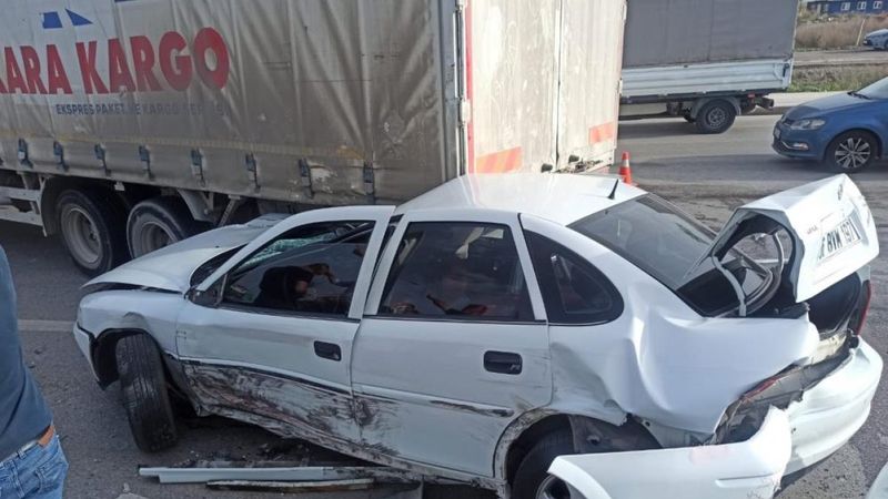 Ankara'da zincirleme kaza: 2 yaralı