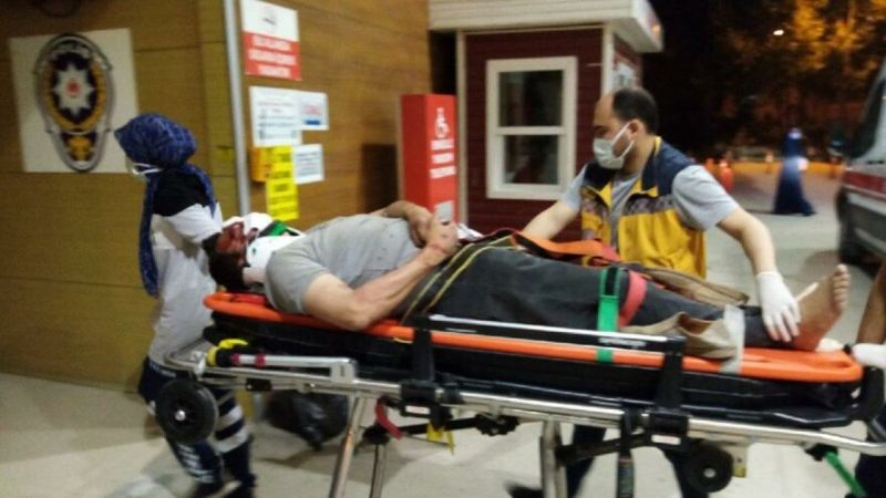 Bursa'da motosikletten düşen sürücü 50 metre sürüklendi